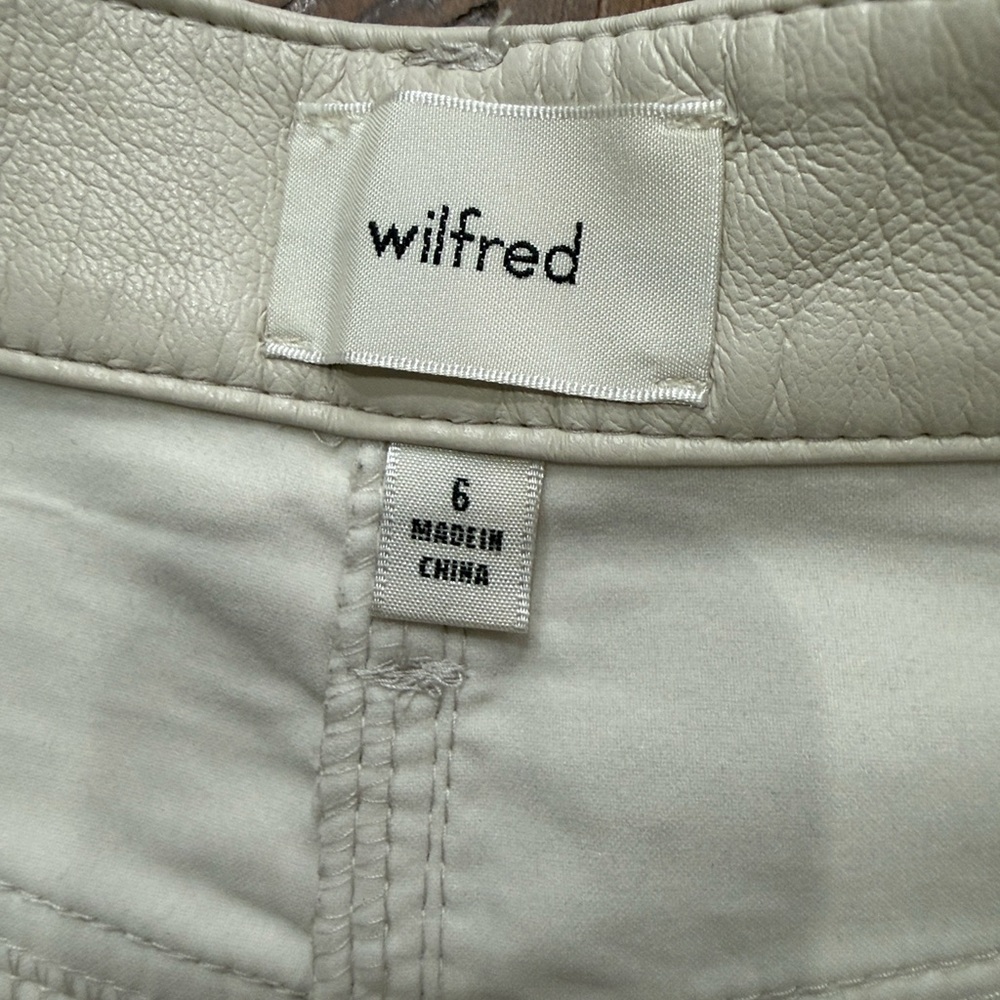 WILFRED Vegan Leather Pants - Picture 7 of 10